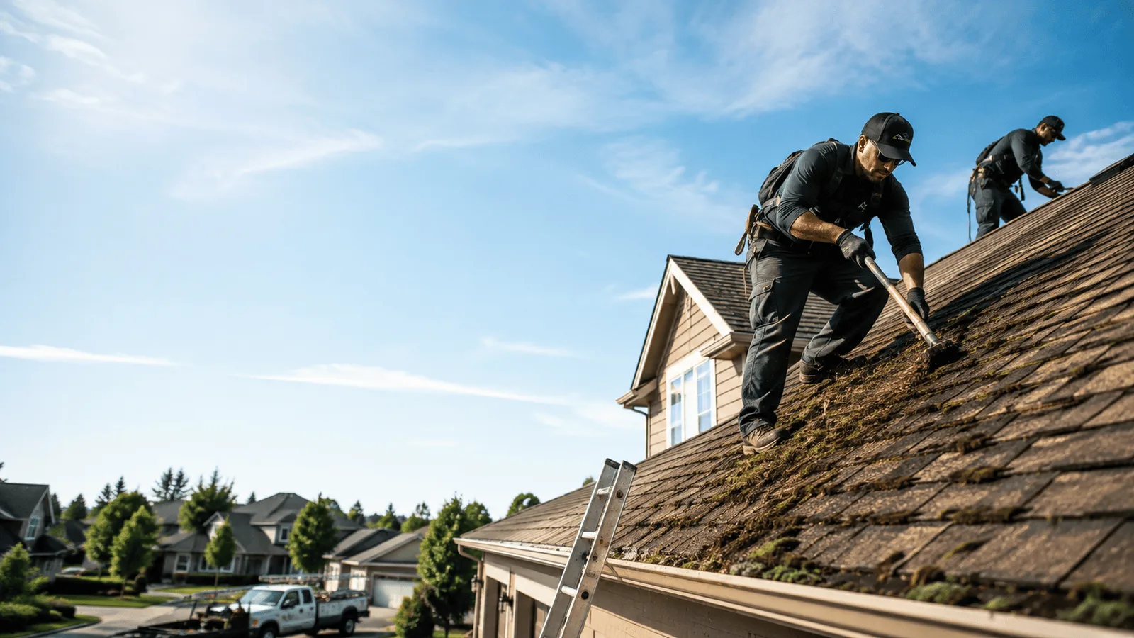 Roof Moss Removal in Union Point, GA near me